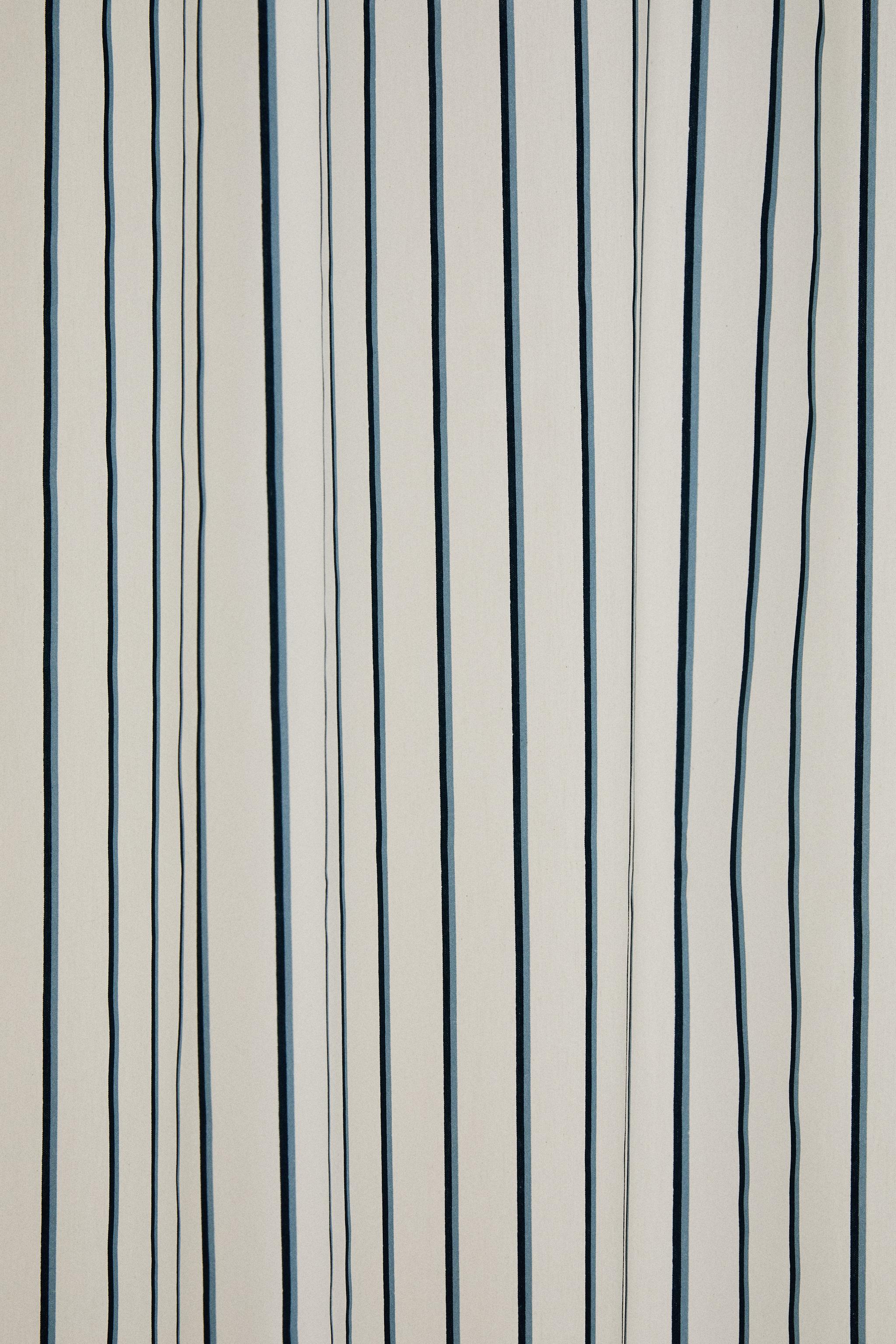STRIPED SHOWER CURTAIN